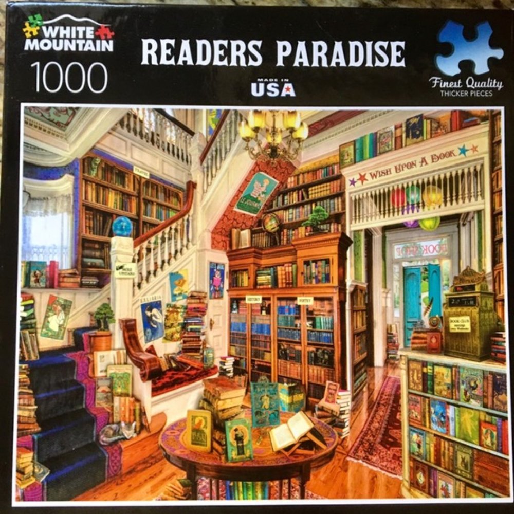 White Mountain Puzzle 1000 Readers Paradise